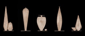 André Che Isse IL VASAIO DEGLI DEI PER 5 TAVOLINETTI DELLA CAMERA DA BAGNO DELLA REGINA HATSHEPSHUT