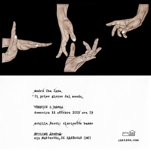 André Che Isse Invito 11.10.2015 FB