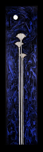 André Che Isse 3 fiori di loto imparadisati sotto la luna